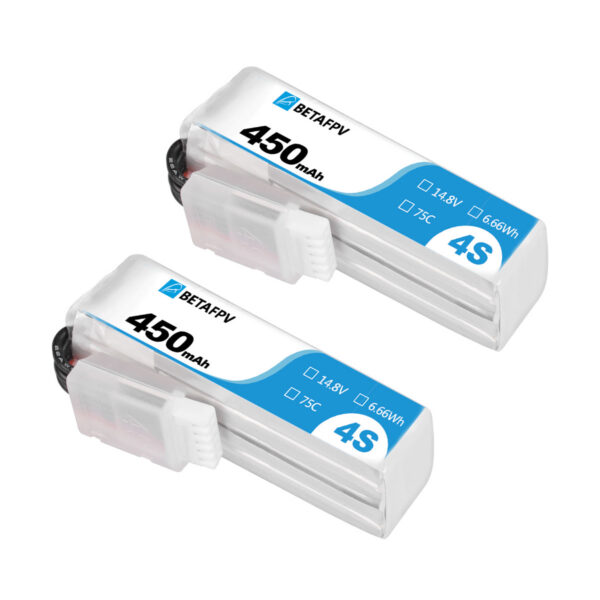 450mAh 4S 75C Lipo Battery (2PCS)