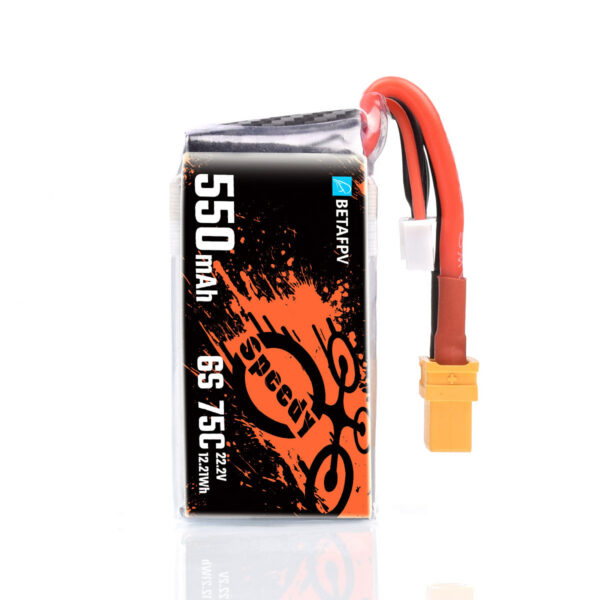 550mAh 6S 75C Lipo Battery (2PCS) - Image 2