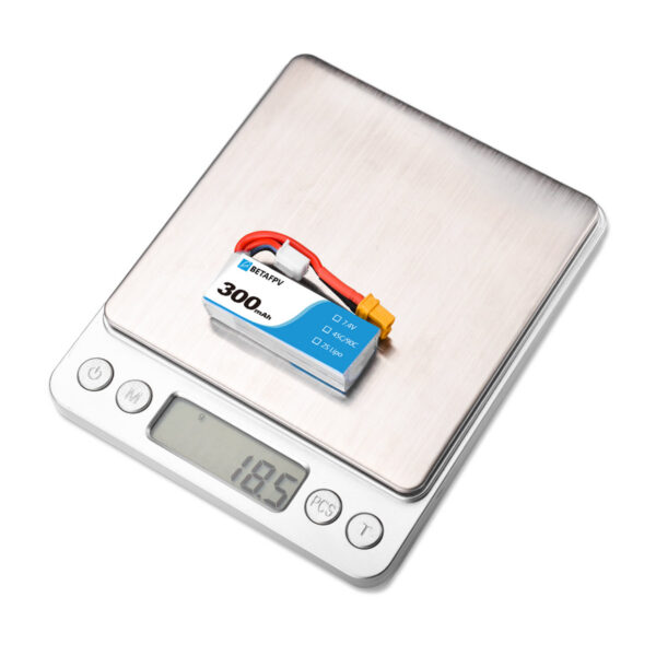 300mAh 2S 45C Lipo Battery (2PCS) - Image 2