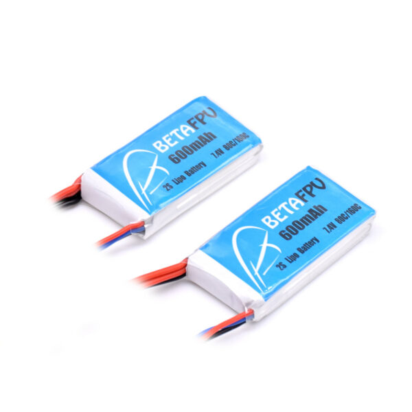600mAh 2S Lipo Battery  (2PCS) - Image 3