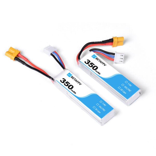 350mAh 2S 35C Lipo Battery (2PCS) - Image 2