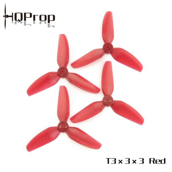 T3x3x3 Propeller Red/Black