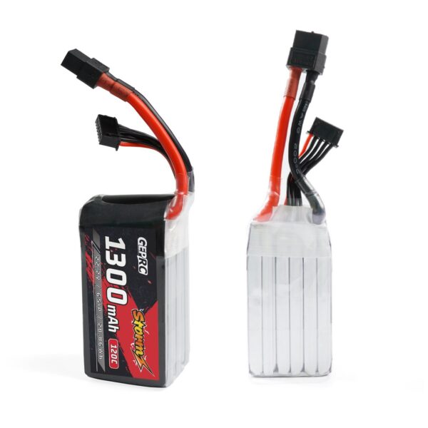 (Pre order) GEPRC Storm 6S 1300mAh 120C Lipo Battery - Image 2