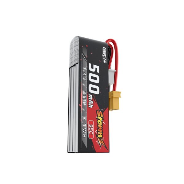 GEPRC Storm LiPo 2S 500mAh 95C Battery - Image 4