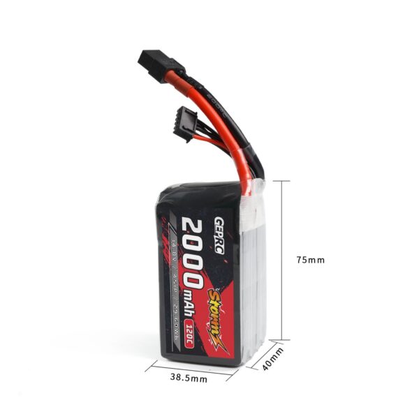 GEPRC Storm 4S 2000mAh 120C Lipo Battery - Image 5