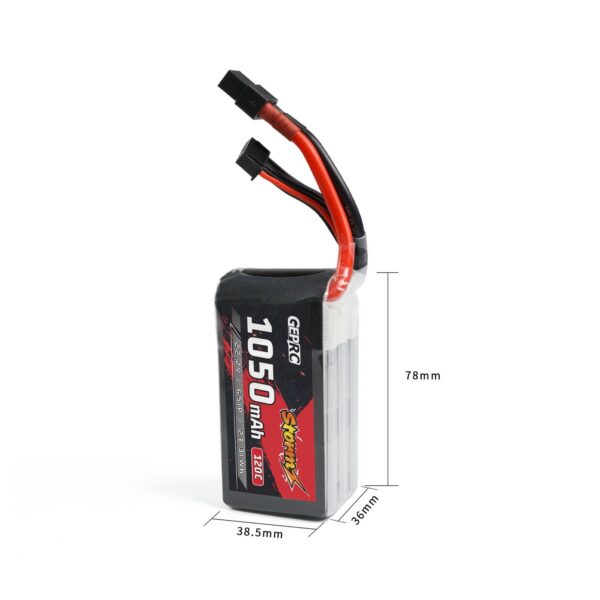 GEPRC Storm 6S 1050mAh 120C Lipo Battery - Image 5