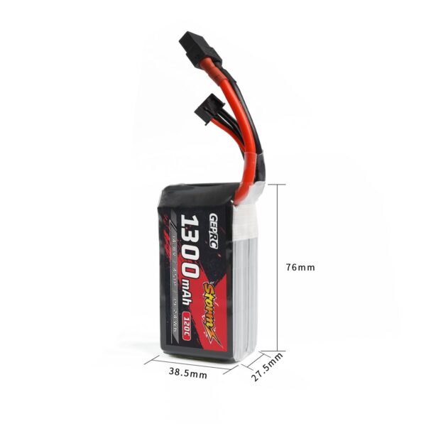 GEPRC Storm 4S 1300mAh 120C Lipo Battery - Image 5