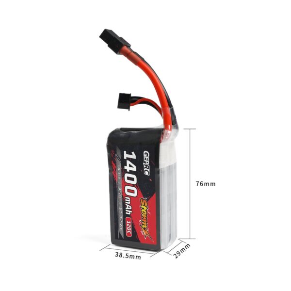GEPRC Storm 4S 1400mAh 120C Lipo Battery - Image 5