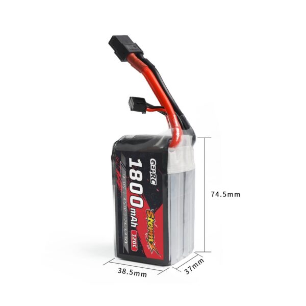 GEPRC Storm 4S 1800mAh 120C Lipo Battery - Image 5