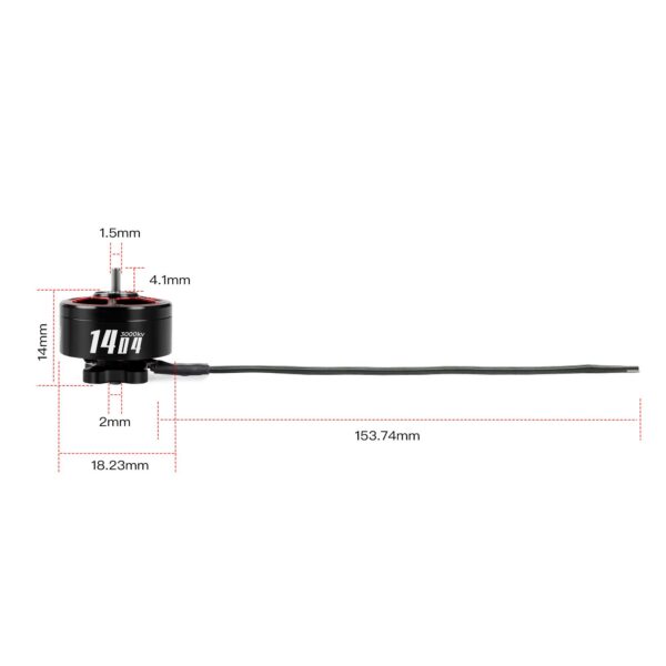 GEPRC SPEEDX2 1404 3000KV/3850KV/4600KV Motor - Image 6