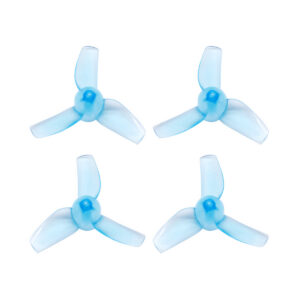 Transparent 31mm 3-blade Micro Whoop Propellers (0.8mm shaft)