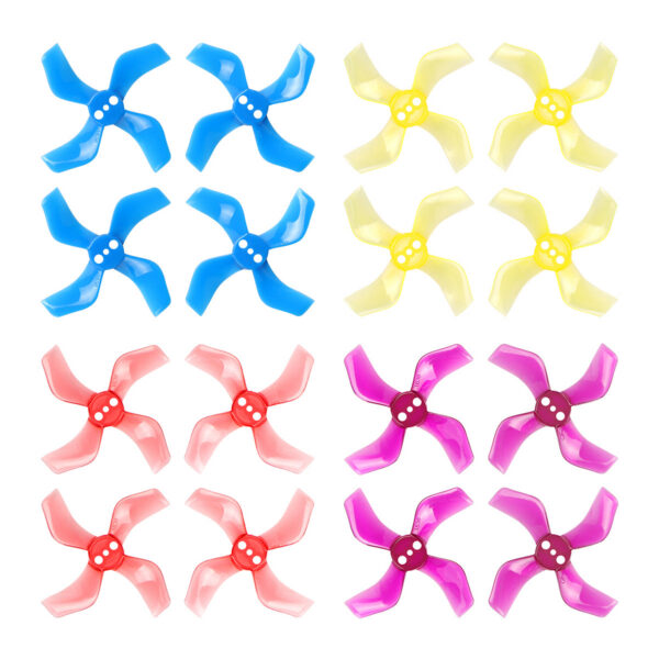Gemfan 40mm 4-Blade Propellers (1.5mm Shaft) - Image 2