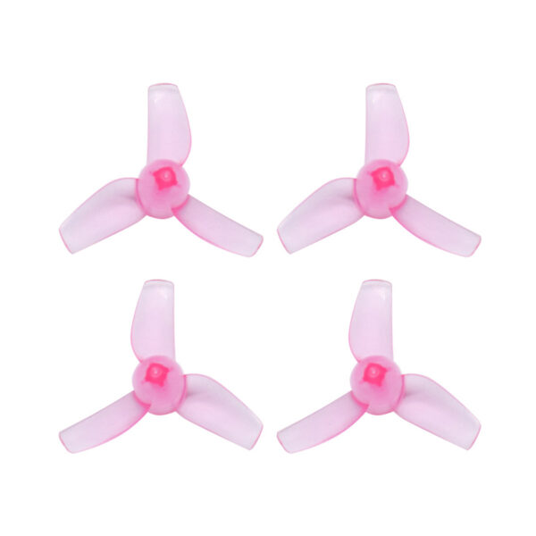 Transparent 31mm 3-blade Micro Whoop Propellers (0.8mm shaft) - Image 2