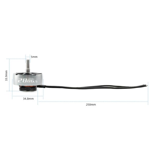 GEPRC SPEEDX2 2806.5 1350KV/1760KV Motor - Image 7