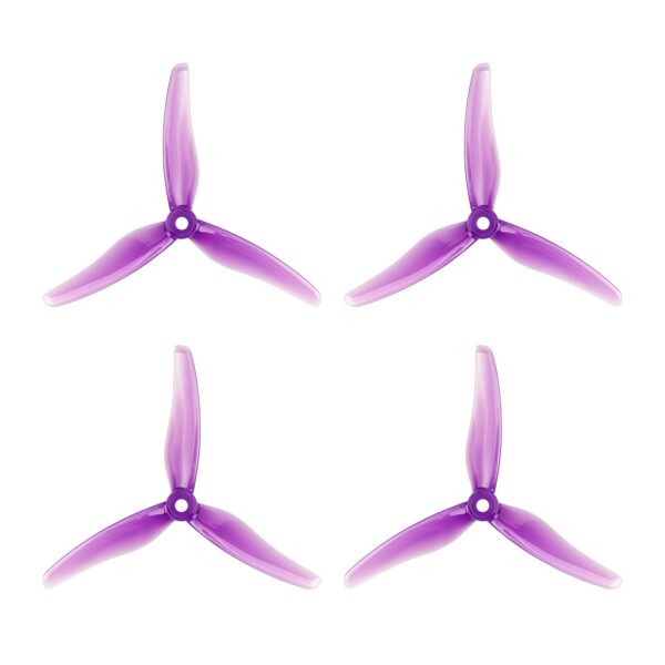 Gemfan Hurricane 51433 3-Blade Propellers (5.0mm Shaft 4PCS) - Image 2