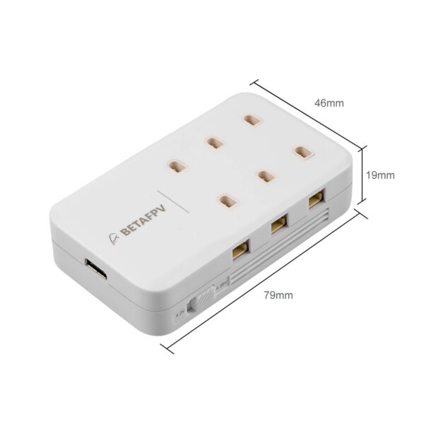 6 Ports 1S Battery Charger & Adapter - Image 3