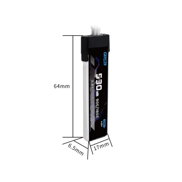 GEPRC 1S 530mAh/380mAh Batteries 2 PCS - Image 2