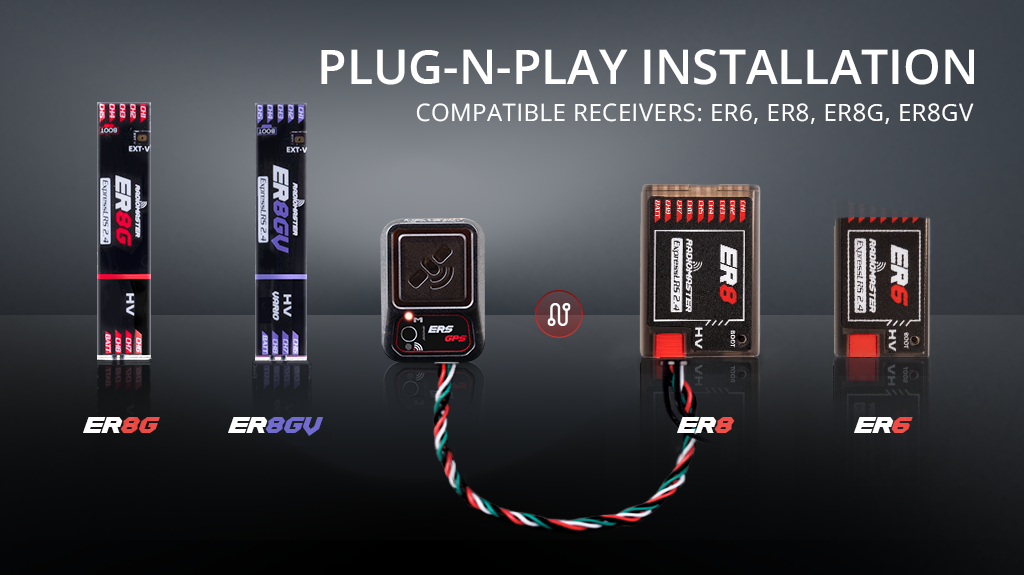 ERS-GPS – Precision GPS Sensor for compatible ExpressLRS PWM receivers