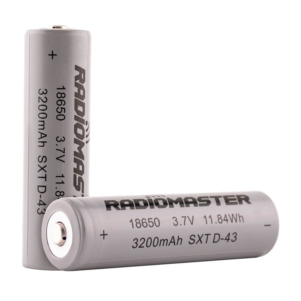 18650 3200mAh 3.7V Battery (2pcs) for TX16S / Boxer / TX12/ Pocket / MT12 Radios - Image 5
