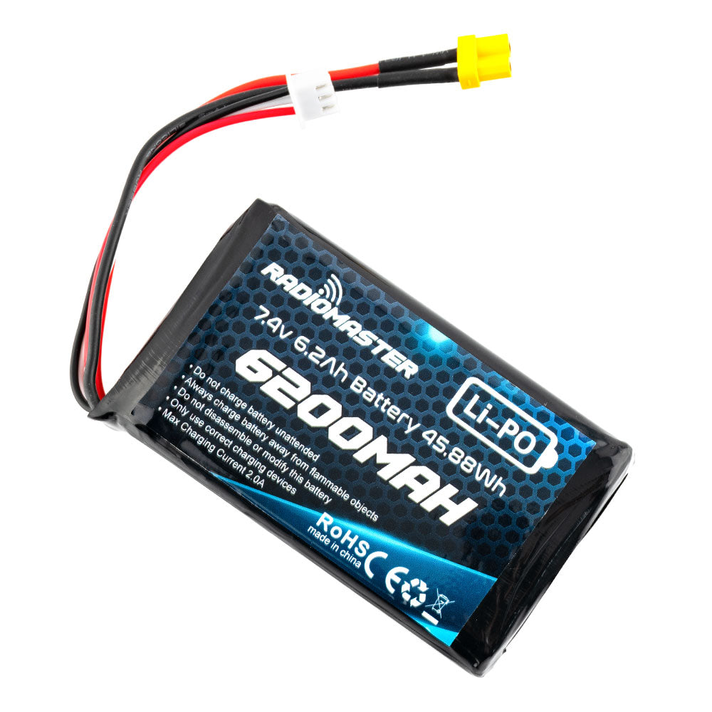 2S 7.4V 6200mAh Lipo Battery - Image 2