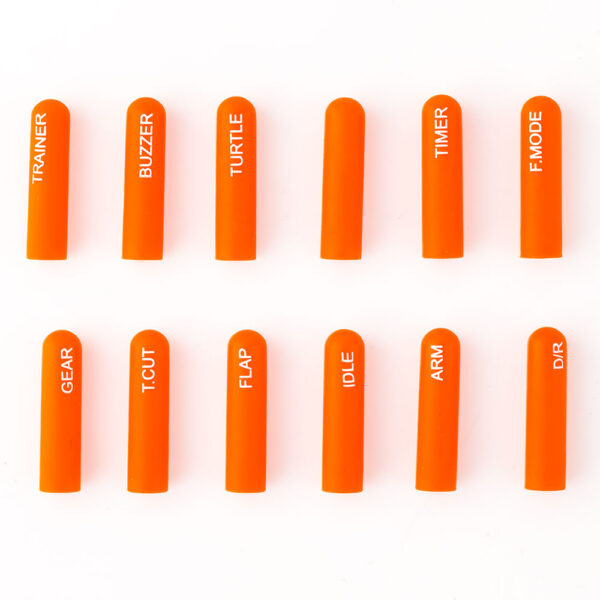 12pcs Labeled Silicon Switch Cover Set (Short/ Long)