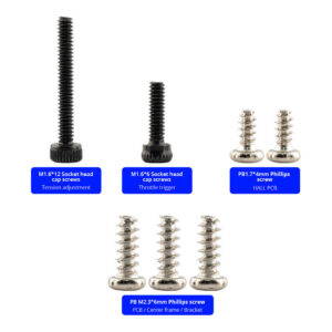MT12 Surface Radio Trigger Screw Set