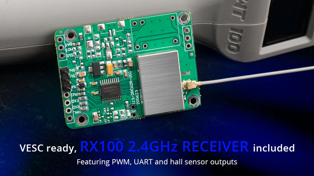 WT100 Wireless Throttle Controller for Electric Surfboards, Skateboards, and E-foils