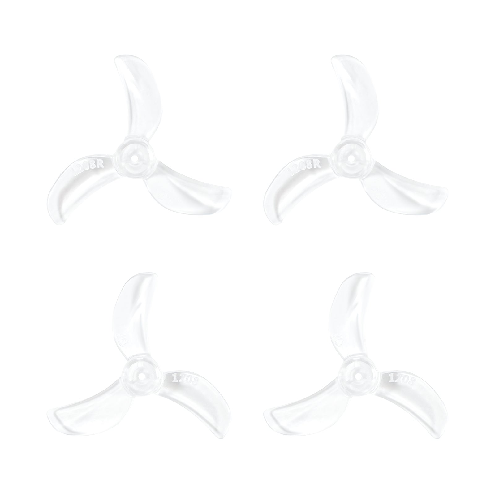 Gemfan 1208 3-blade Propellers(1.0mm Shaft) - Image 3