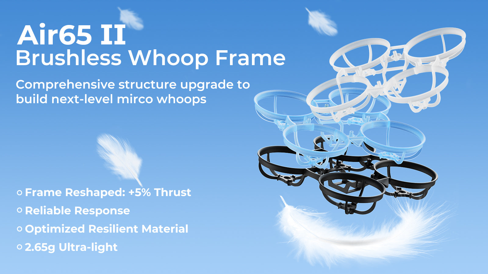 Air65 II Brushless Whoop Frame