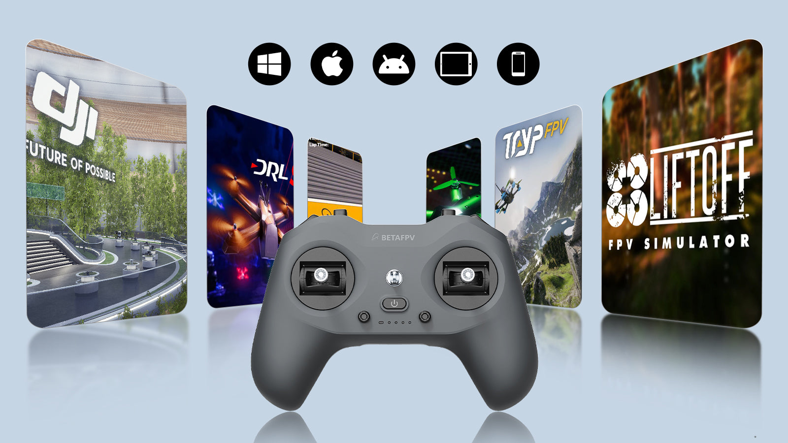 LiteRadio 4 Radio Transmitter - compatible with most simulators