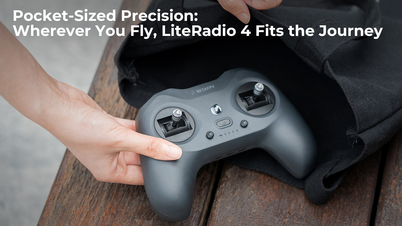 LiteRadio 4 Radio Transmitter - portable