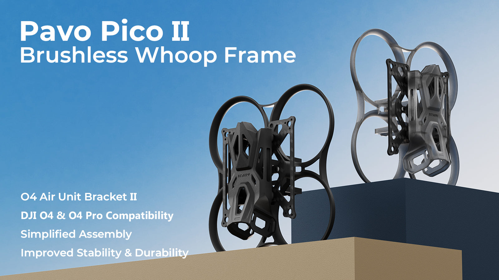 Pavo Pico II Brushless Whoop Frame