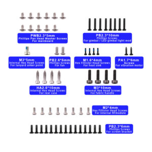 TX15 Radio Screw Set
