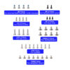 AX12 Screw Set